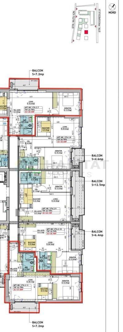 Apartament 2 camere | One Cotroceni | Etaj 3 | - Poză 20