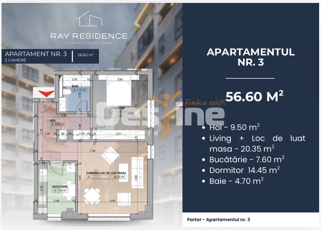Complex Ray Residence - 2 Camere - Poză 2