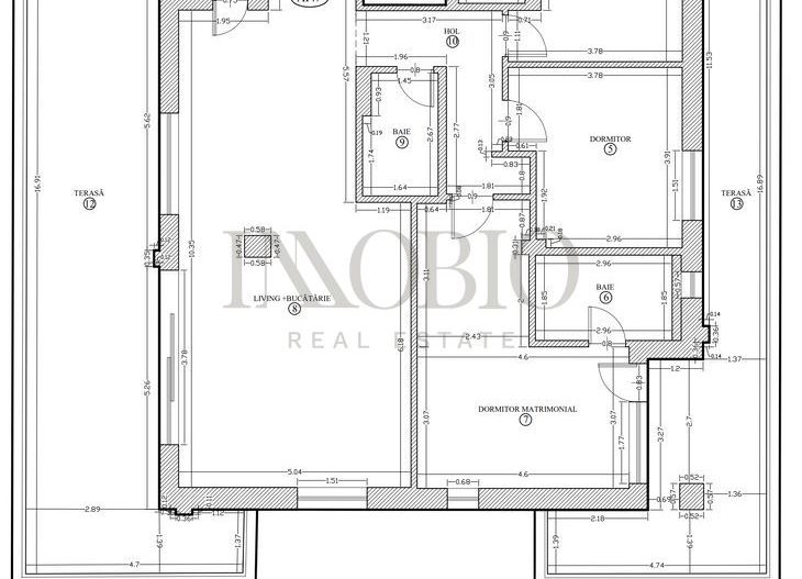 Penthouse 4 Camere | Terase 97 MP | Jolie Ville - Poză 20