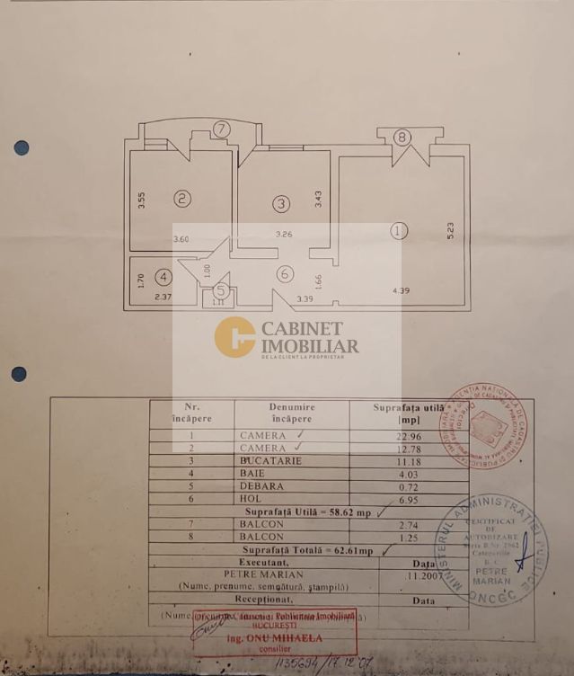 2 camere I Rond Alba Iulia I Etaj 1 I Decomandat - Poză 15