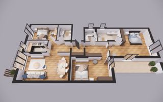 Apartament 4 camere I Aviatiei Aerogarii Baneasa I taxare inversa - Poză 8