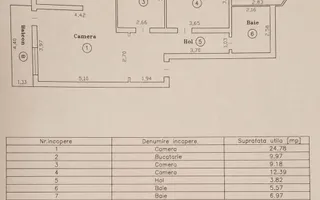 Apartament 3 camere Aradului bloc nou - Poză 12
