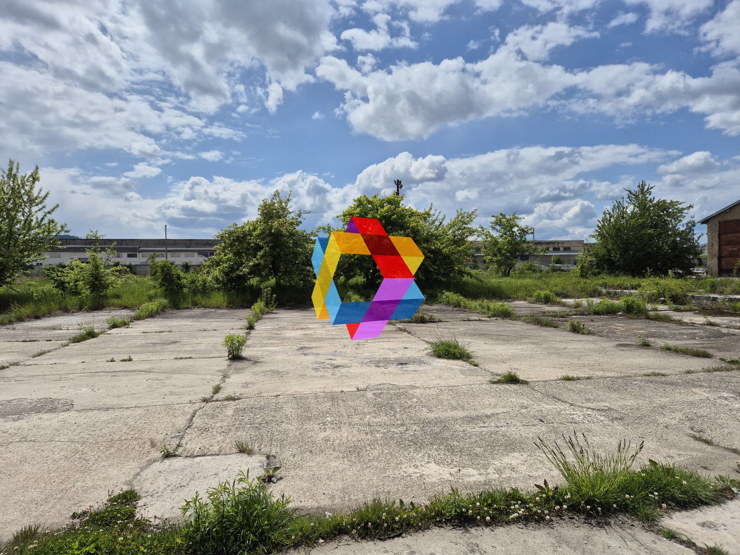 Platforma betonata de inchiriat Brașov - 1000 mp - Poză 2