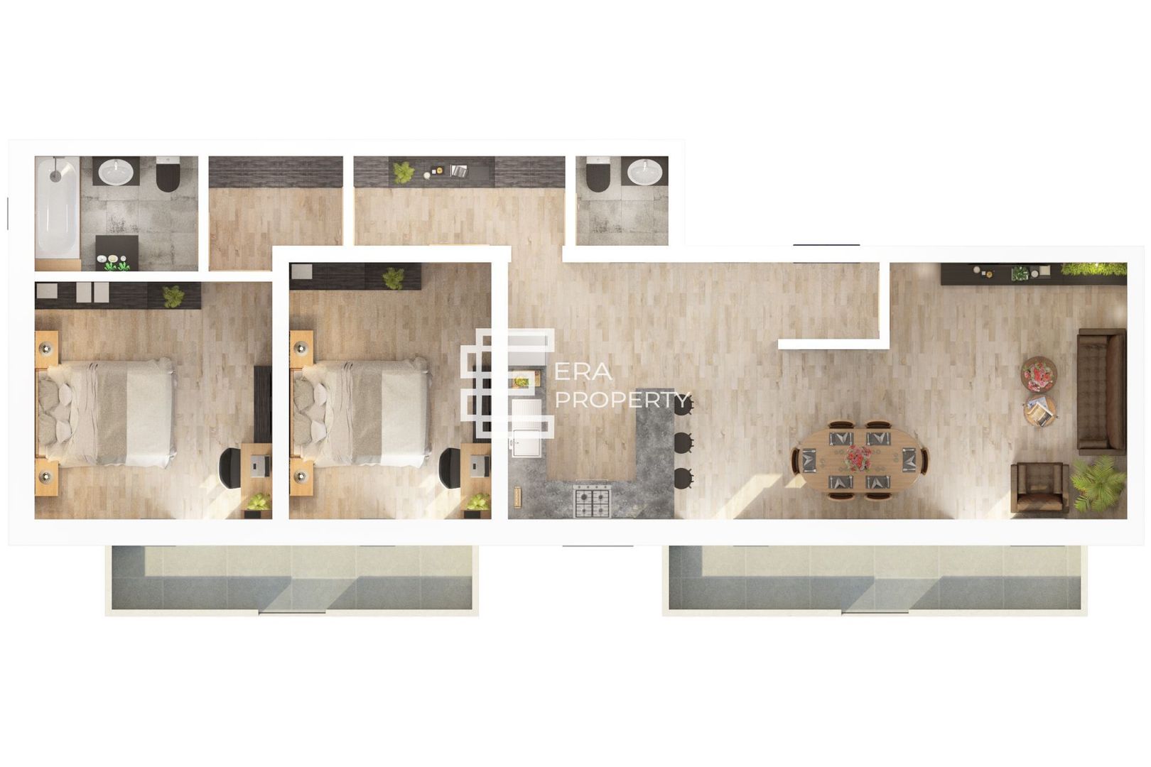 Apartament 3 camere 78 mp , Doamna Stanca, Selimbar - Poză 12