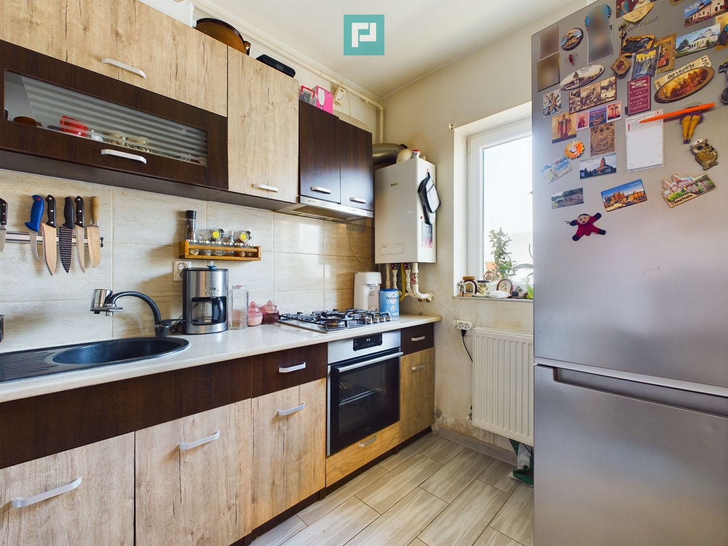 Brancoveanu Turnu Magurele apartament 3 camre Mobilat Utilat - Poză 1