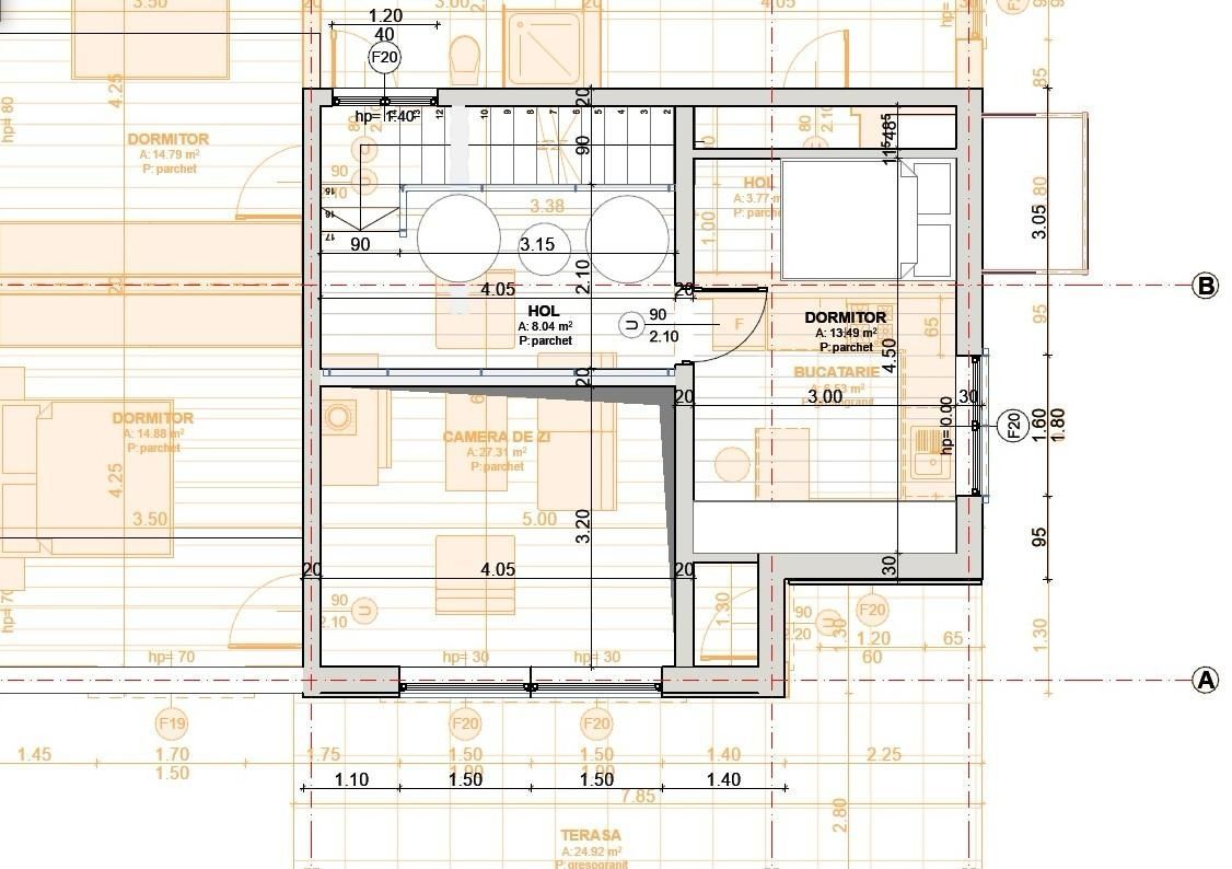 Teren 744 mp + Proiect cabana  Marisel - Poză 10