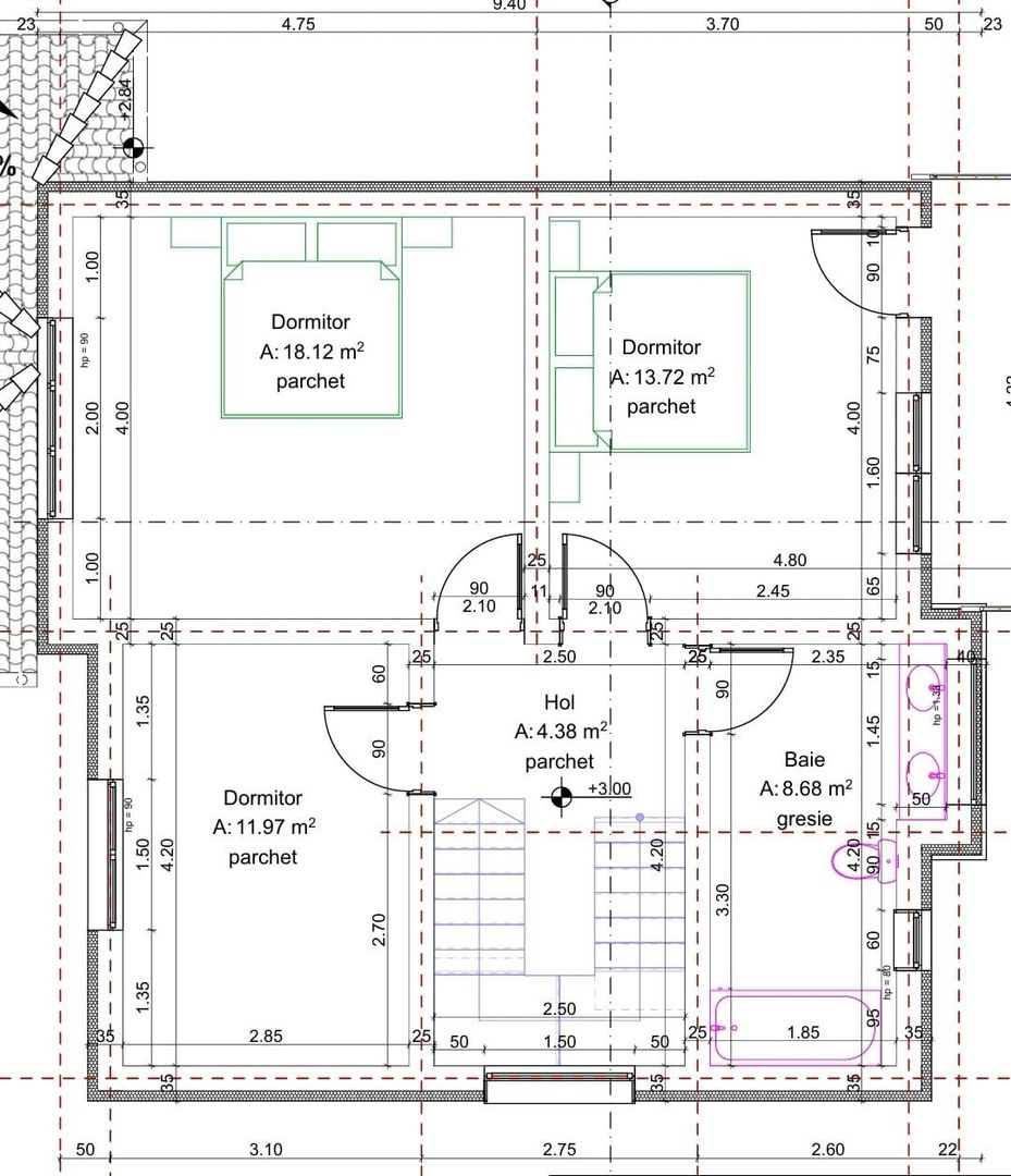 CASA  DEOSEBITA LA  SACALAZ IN SUPRAFATA DE 153 MP - Poză 37