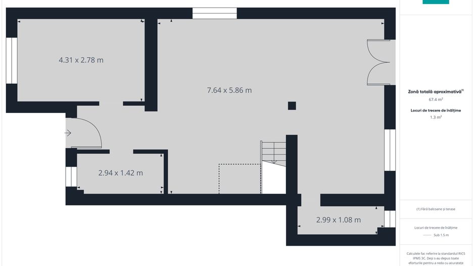 1/2 Duplex cu spatii bine gândite în Dumbraviţa - Poză 21