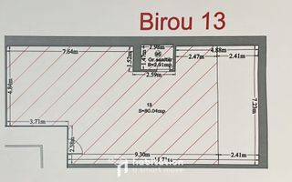 Spațiu Birou în imobil istoric recondiționat - Schiță 23