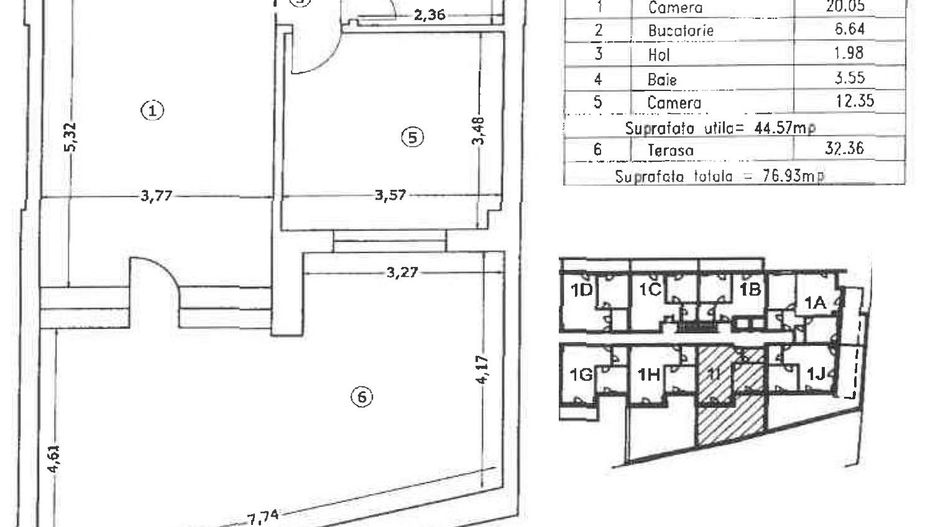 2 camere cu terasa de 32 mp si parcare - Ultracentral - Unirii | Cal Calarasi - Poză 8