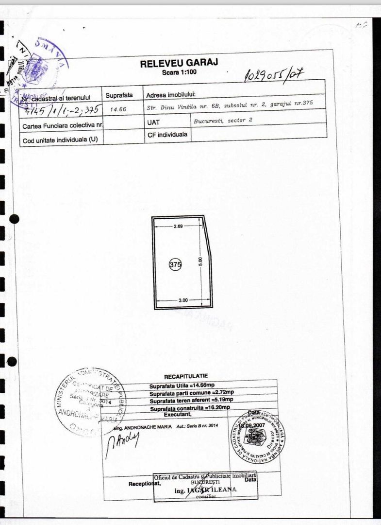 APARTAMENT 3 CAMERE | CENTRAL PARK - Schiță 10