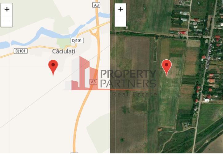 Teren pentru investitii rezidentiale, Moara Vlasiei, Caciulati, A3 - Poză 2