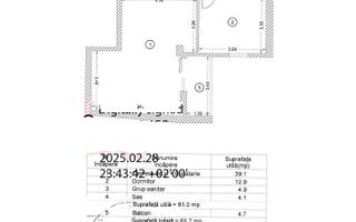Tribunal Bulevardul Unirii apartament tip studio si 2 camere 2025 - Poză 15