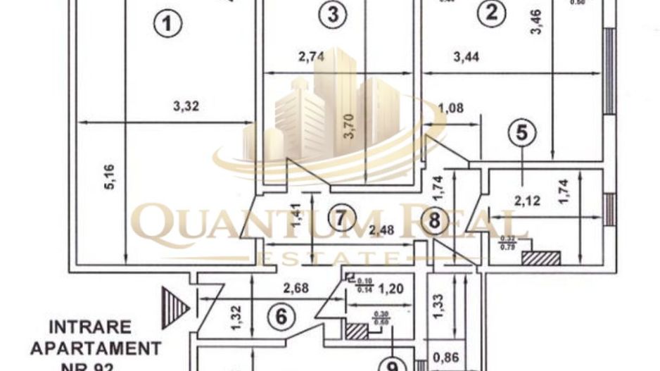 Vanzare apartament 3 camere decomandat-LOC DE PARCARE-RAHOVA-OFERTA! - Poză 8