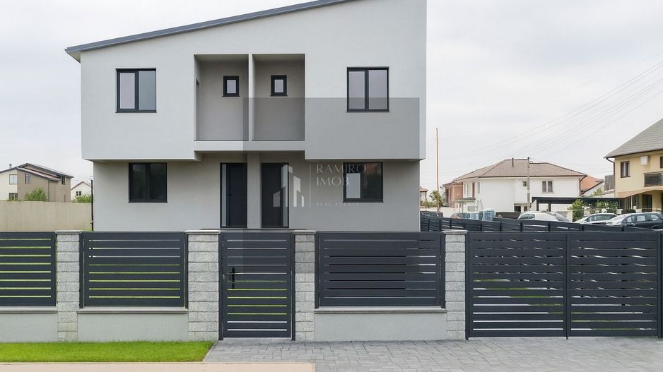 DUPLEX D+P+1 CU GARAJ SUBTERAN DE 60 MP – TEREN 241 MP – BRAGADIRU - Poză 1