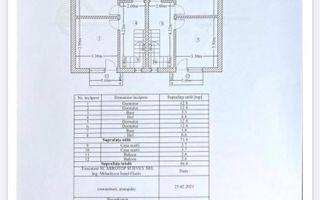 Vila duplex, semimobilata,3 camere, bucatarie inchisa,Comuna Berceni - Schiță 8