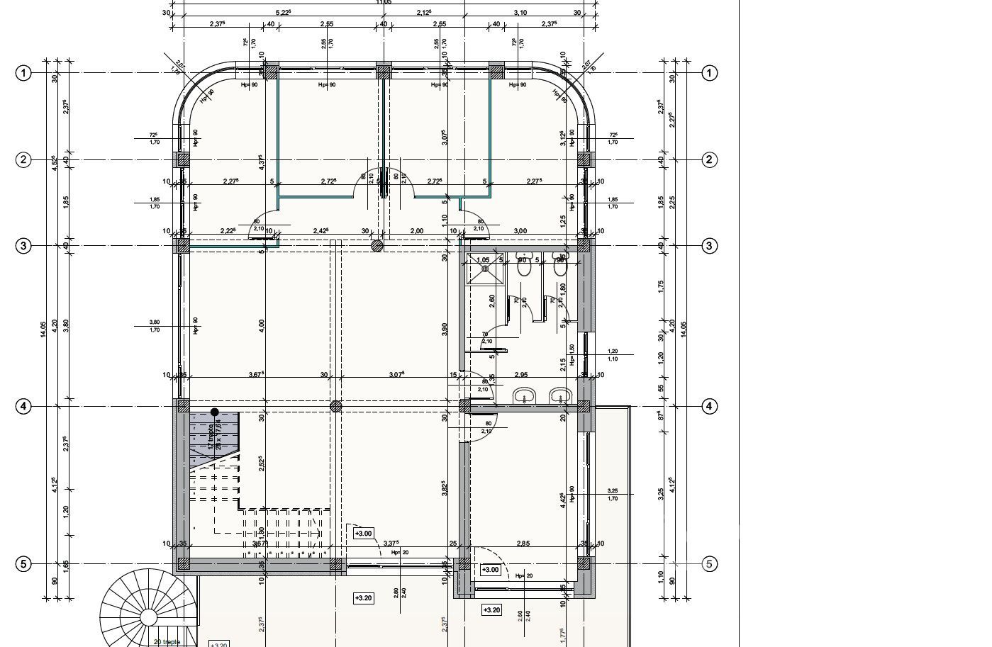Casa ideala sediu firma in cartierul Borhanci - Schiță 27