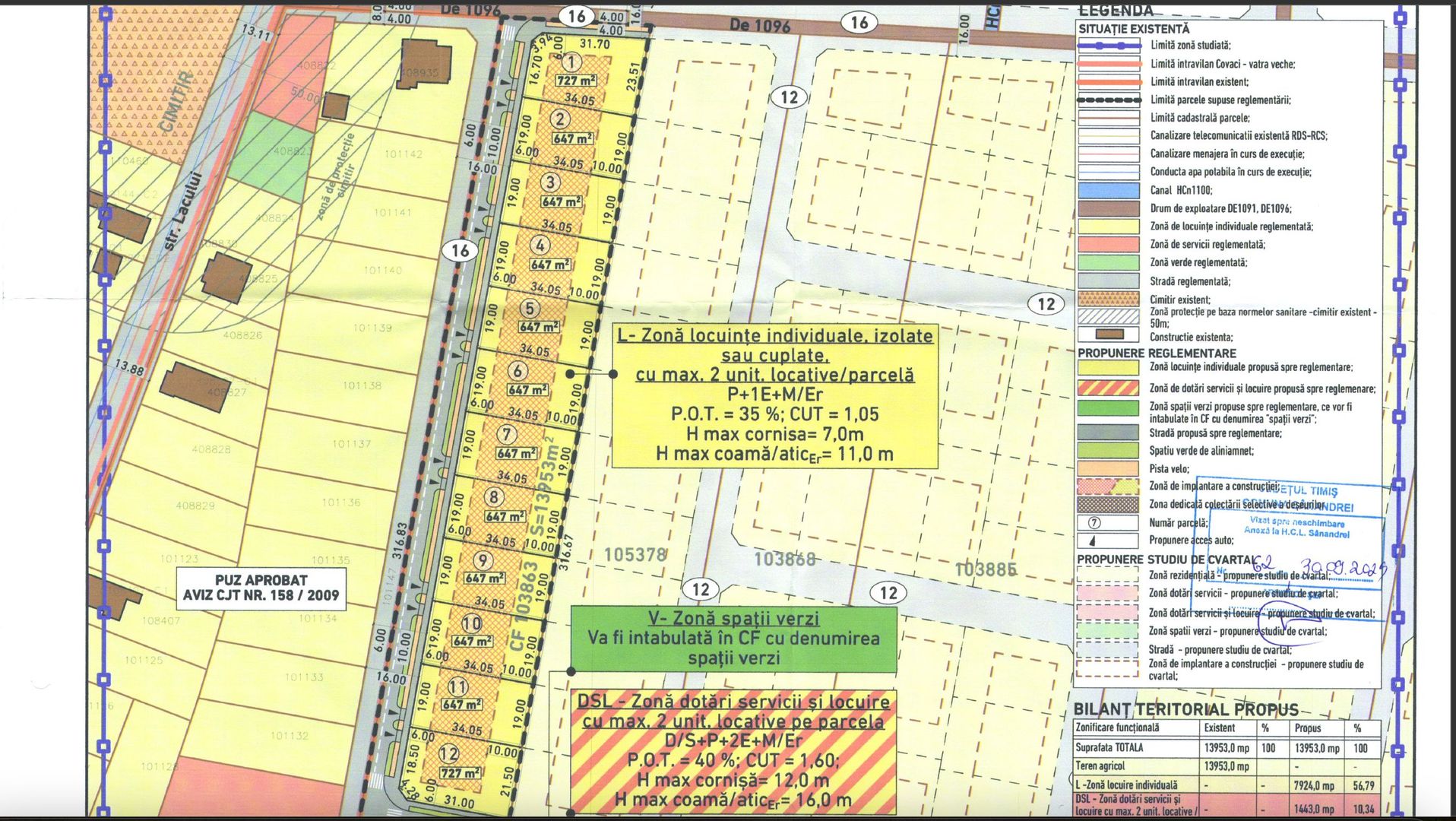 Teren de duplex  647 mp în Covaci - Poză 1