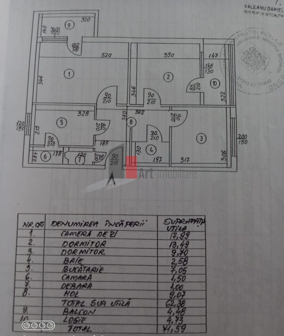 Vânzare apartament 3 camere - Poză 9