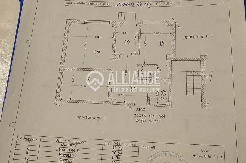 Tomis PLUS(COD 05)Apartament 3 Camere Generos+Gradina+Parcare Privata - Poză 4