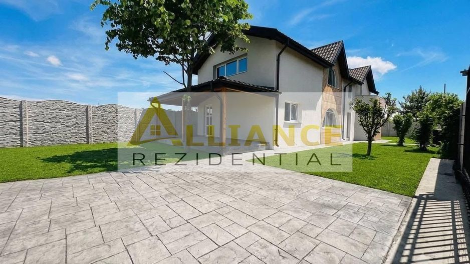Vila individuala P+1E ~ 4 camere 2 bai ~550mp teren - Poză 1