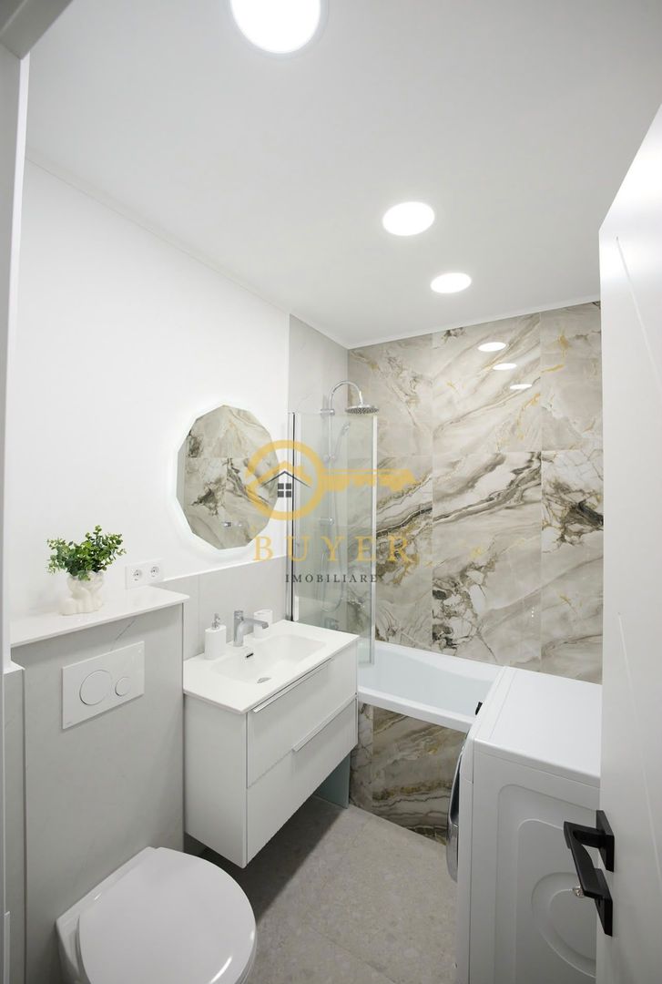 Apartament decomandat cu 2 camere mobilat si utilat modern- Etaj 1 - Poză 6