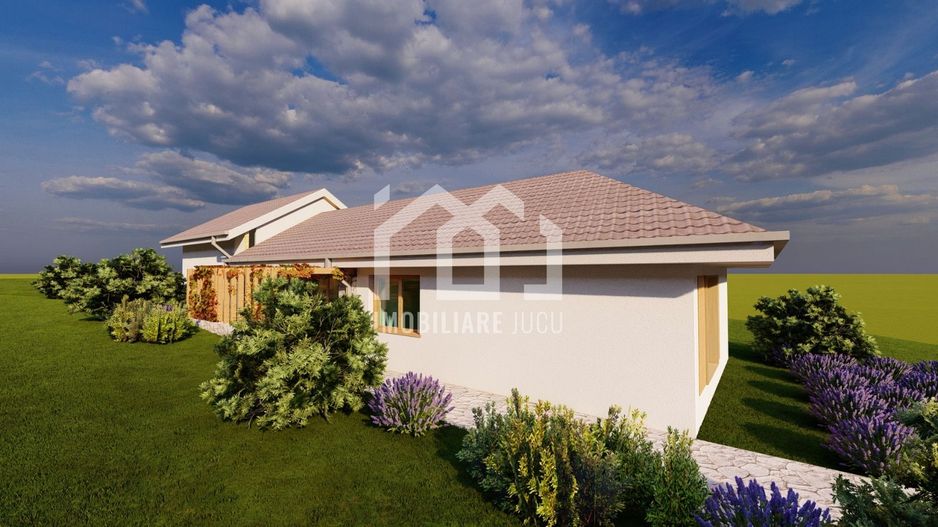Casa individuala 4 camere, 100mp, Teren 400mp, Campenesti - Poză 4