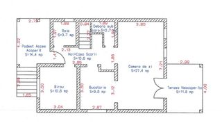 Casă individuală nouă, 5 camere, 3 băi,  teren 427 mp, Cisnădie - Schiță 10