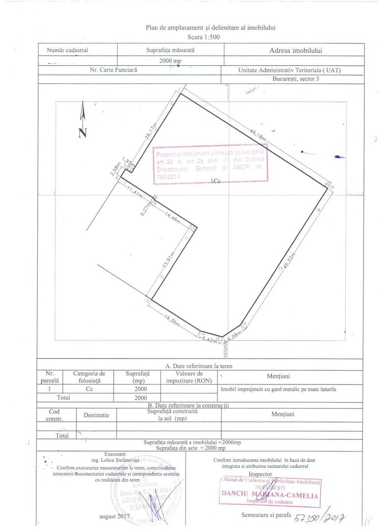 2000 mp | Langa Hala Laminor | Metrou Republica | Sector 3 - Schiță 4