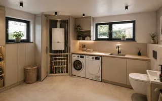 Casă spectaculoasă – 314 mp utili, cramă, terase, 7 camere, teren 432 mp - Poză 11