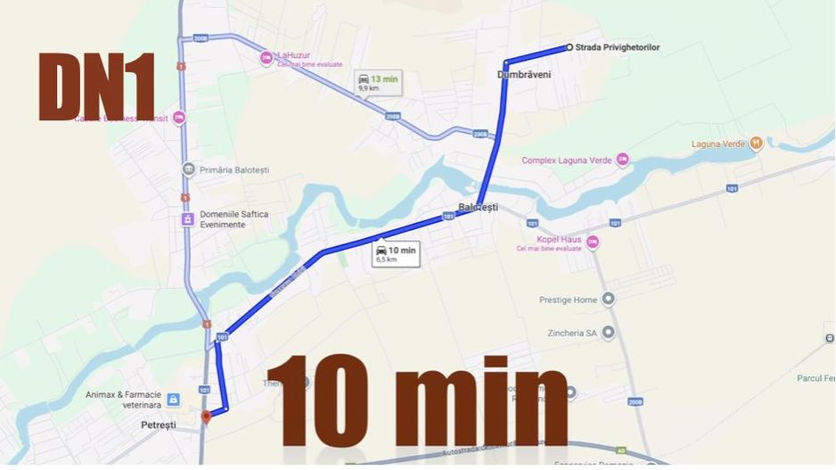 Vila spatioasa langa padure TVA 0%, teren 700mp, DN1, A3, A0 - Poză 44