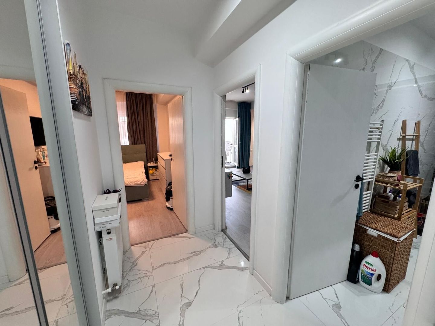 AP. 2 CAMERE MOBILAT/UTILAT, BLOC NOU, LOC PARCARE, CENTRALA, COMIS 0% - Poză 4