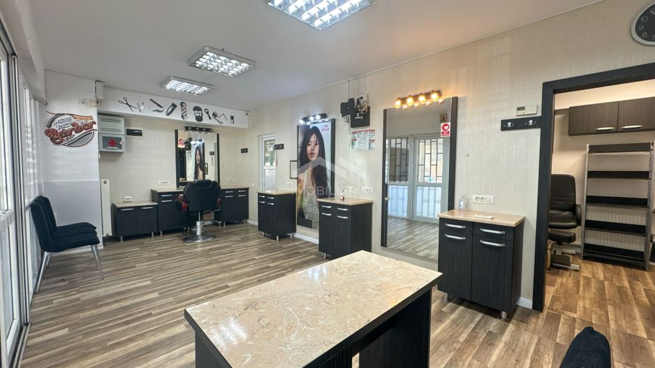 Spațiu comercial 45 mp parter - 2 parcări - salon amenajat - Poză 1