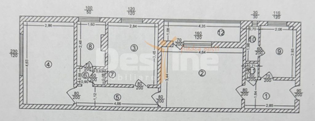 Apartament 3 camere, 67 mp, 2 locuri de parcare, mobilat complet - Poză 8