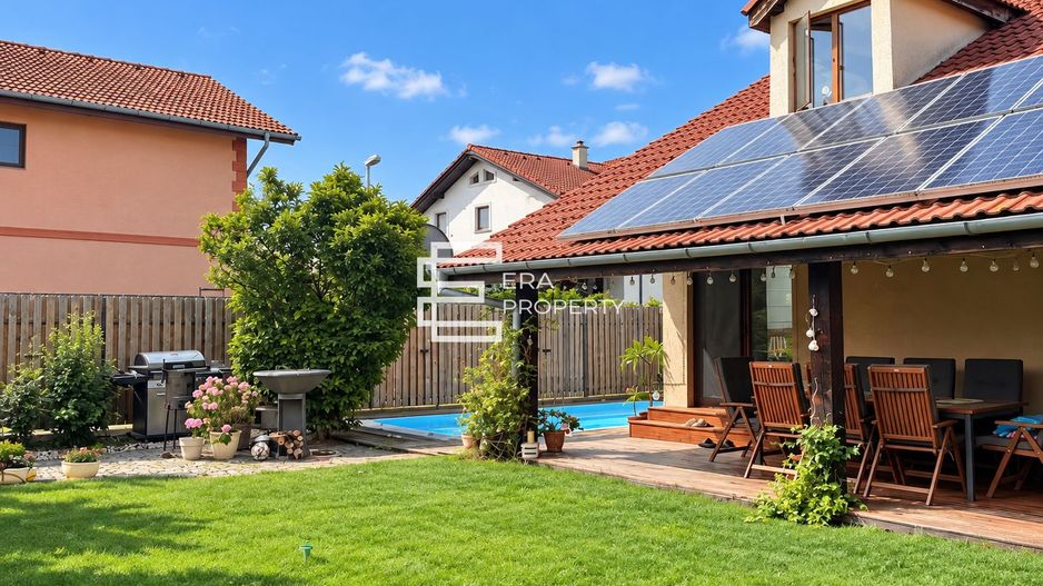 Casă 110 mp, teren 430 mp, piscină și panouri fotovoltaice – Șelimbăr - Poză 15
