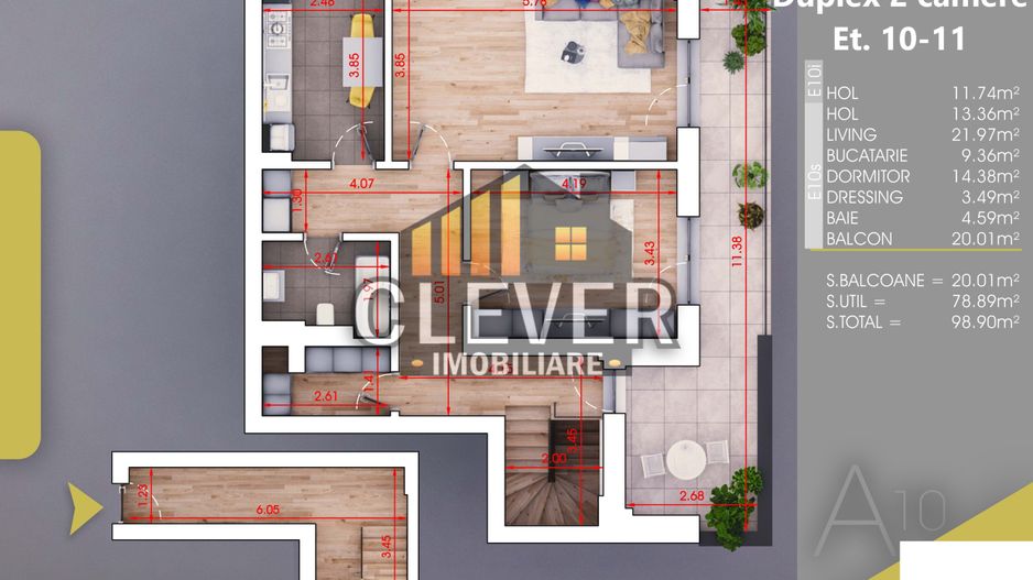 Apartament 2 Camere Spatios-Finalizat-Theodor Pallady - Poză 1