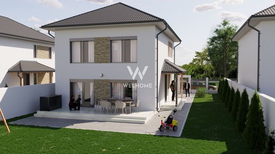 Casă individuală nouă cu pod – 4 camere – Șura Mică - Poză 1