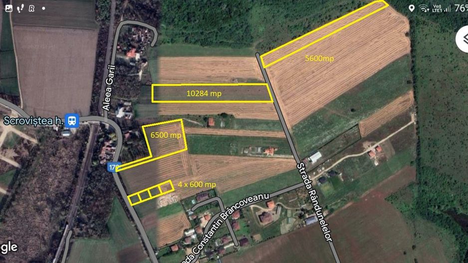 Teren intravilan de vanzare in Balteni | Intravilan | Padurea Scrovistea - Poză 3