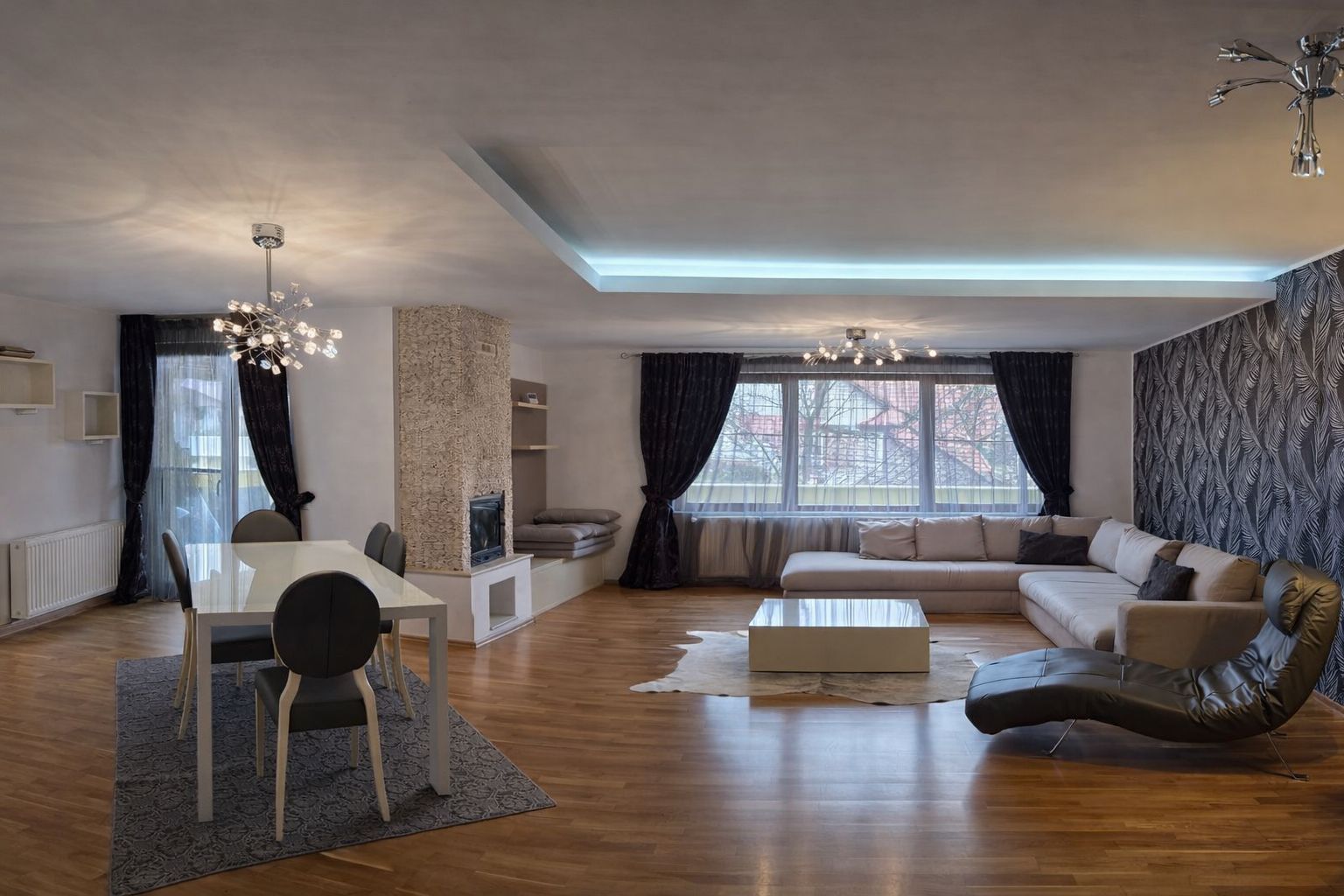 PENTHOUSE DE ÎNCHIRIAT | ELEGANȚĂ, LINIȘTE, CONFORT I DUMBRĂVIȚA - Poză 1