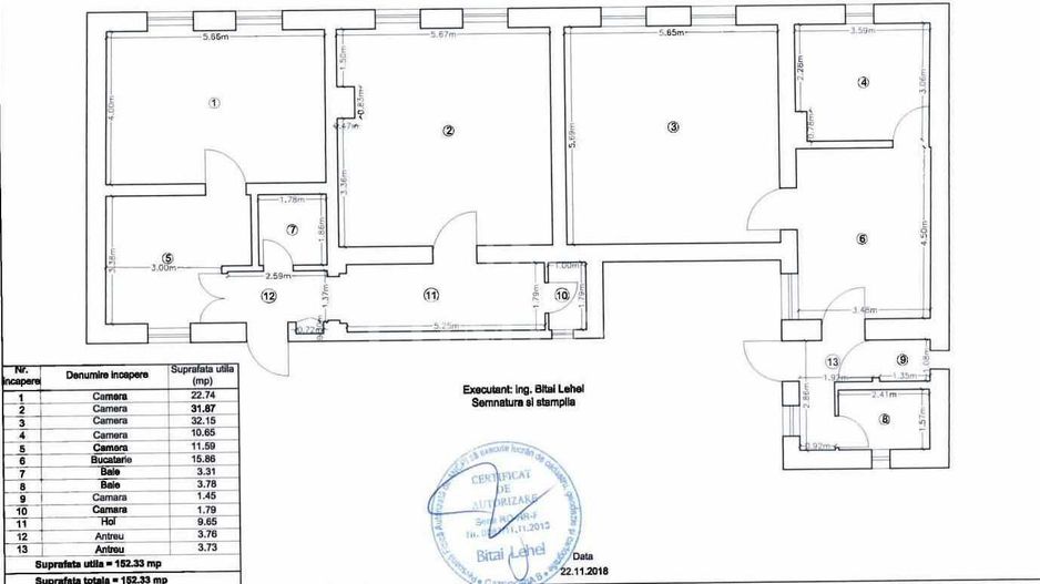 Spațiu comercial de închiriat | Zonă semicentrală | B-dul 21 Decembrie - Schiță 3