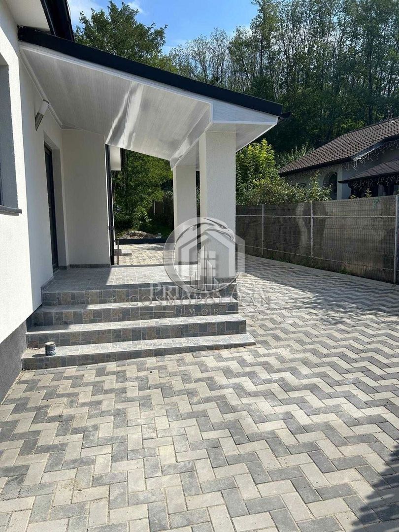 Casa constructi noua si teren 750mp comuna Unguriu BZ finisaje moderne - Poză 3