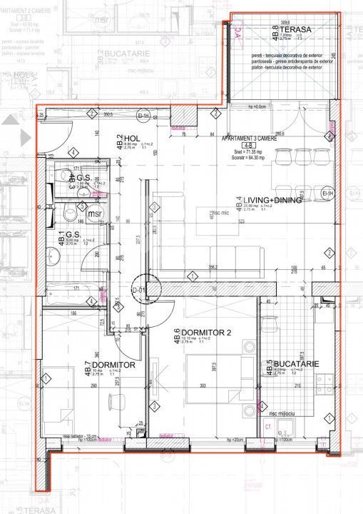 Apartament 3 camere Floreasca/Loc de parcare - Poză 17