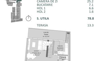 Apartament nou 3 camere cu supanta Zona Centrala | Comision 0% - Poză 2