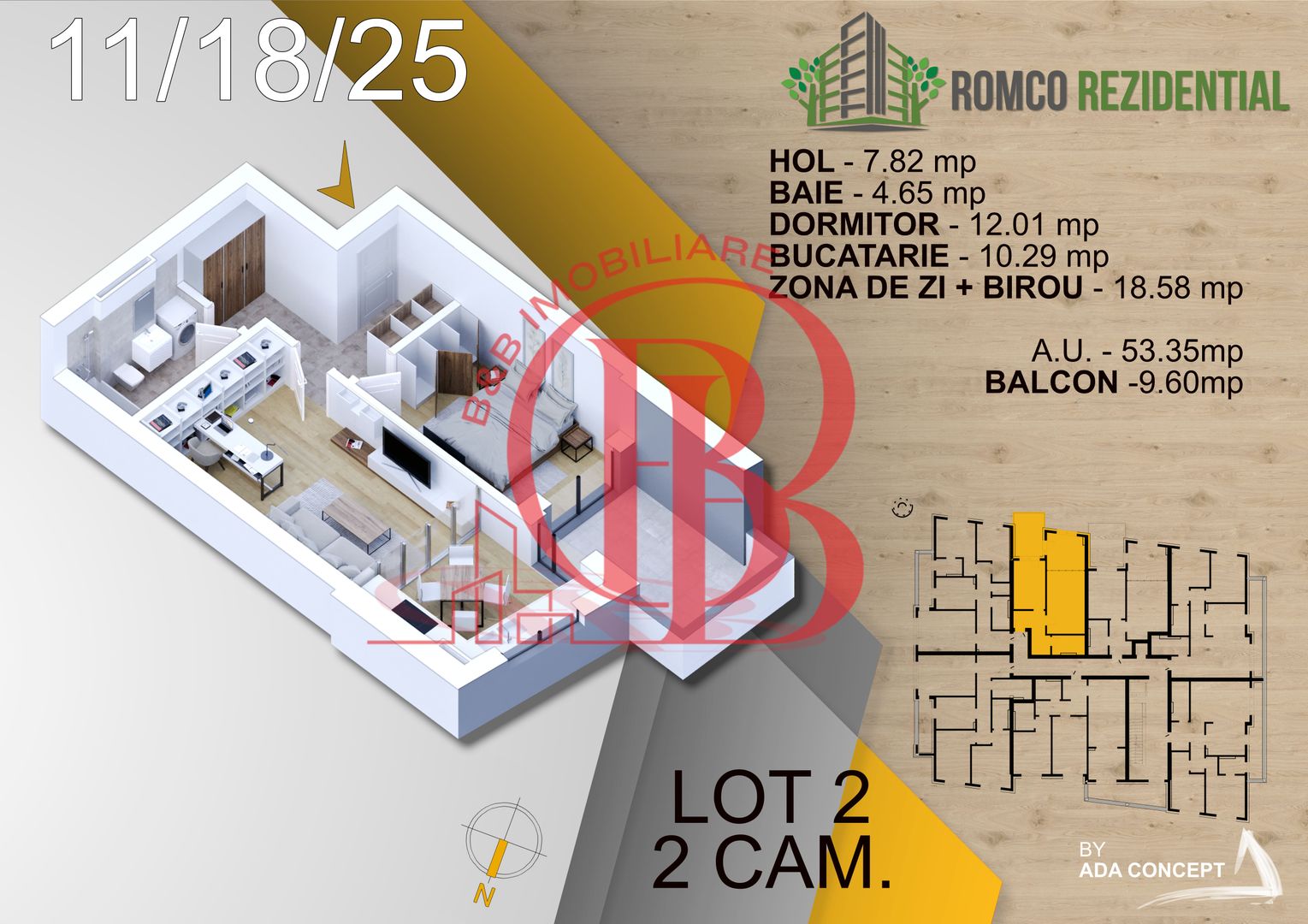 2 camere-panouri solare -individuale - Schiță 9