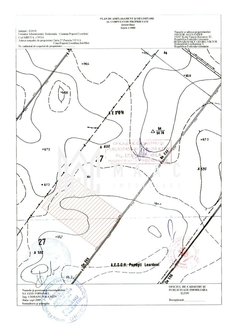 Teren extravilan 55.262 mp | Periferie | acces la stradă - Poză 2