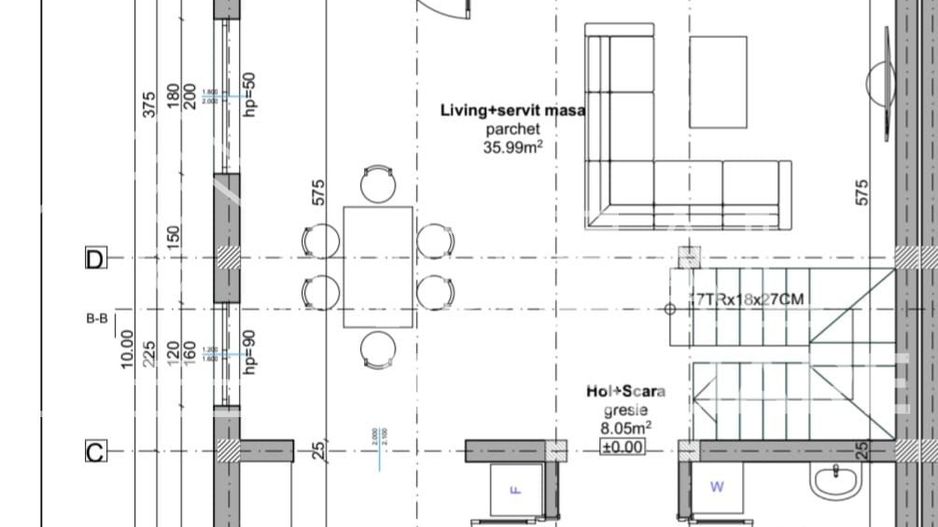 Casa Moderna cu 4 camere, in Calea Cisnadiei- Casa de Apa - Schiță 10