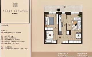 2 camere LUX  Pipera - Poză 4