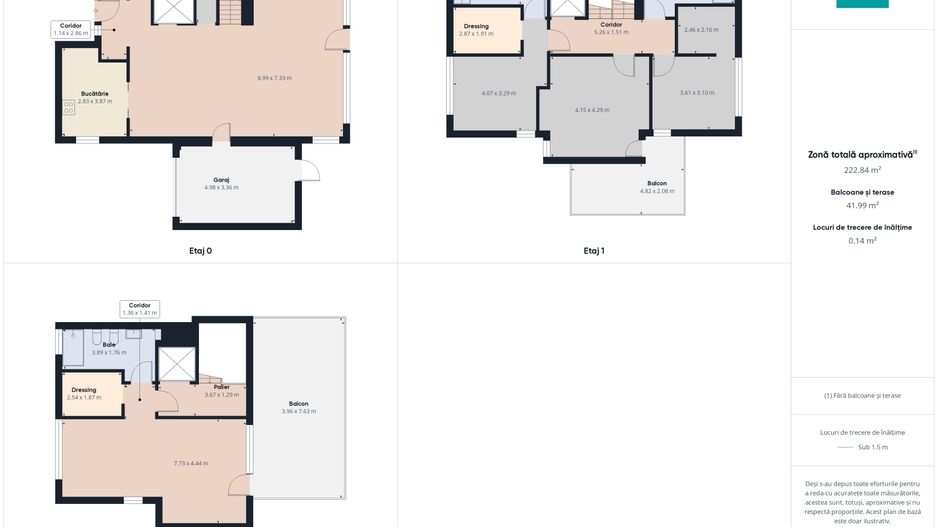 Vila Duplex 3 dormitoare cu garaj zona Școala Americană - Poză 11