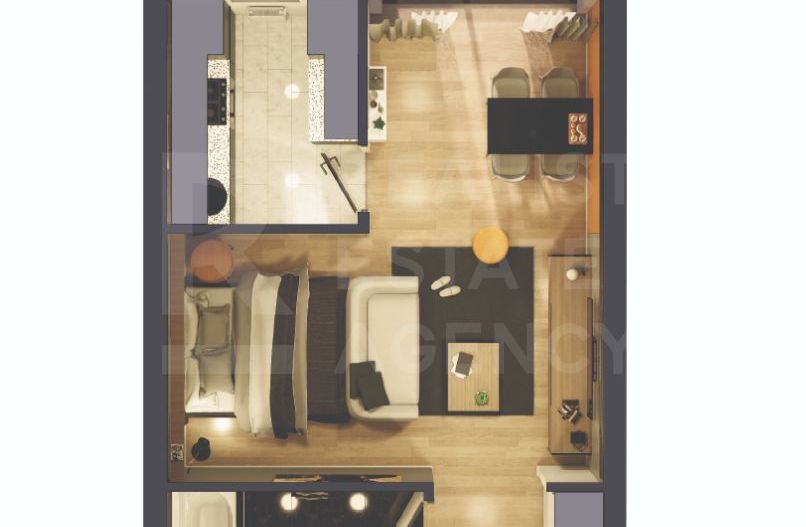 Vânzare, studiou 1 cameră tip C, Hils Brauner, București - Poză 2