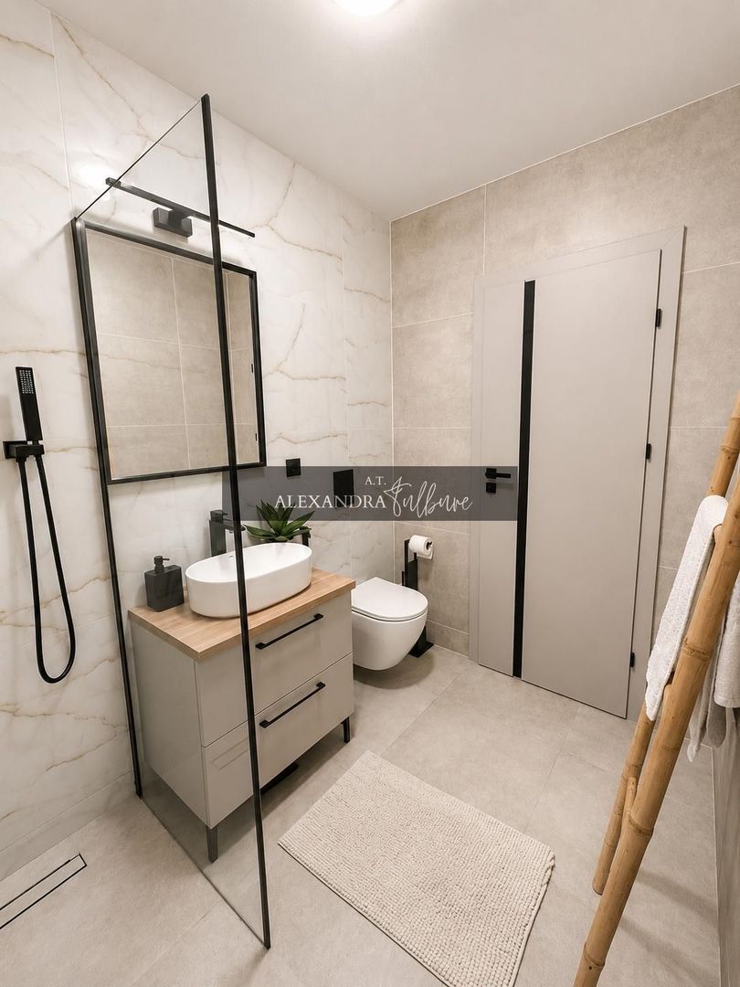Apartament 3 camere, 2 bai, 75 mp, terasa 82 mp, garaj - Poză 11